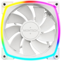 Вентилятор MONTECH RX120 Reverse, 120мм, 4-pin, 1600об/мин, 27 дБ, ARGB, белый, Ret [rx120 pwm white]