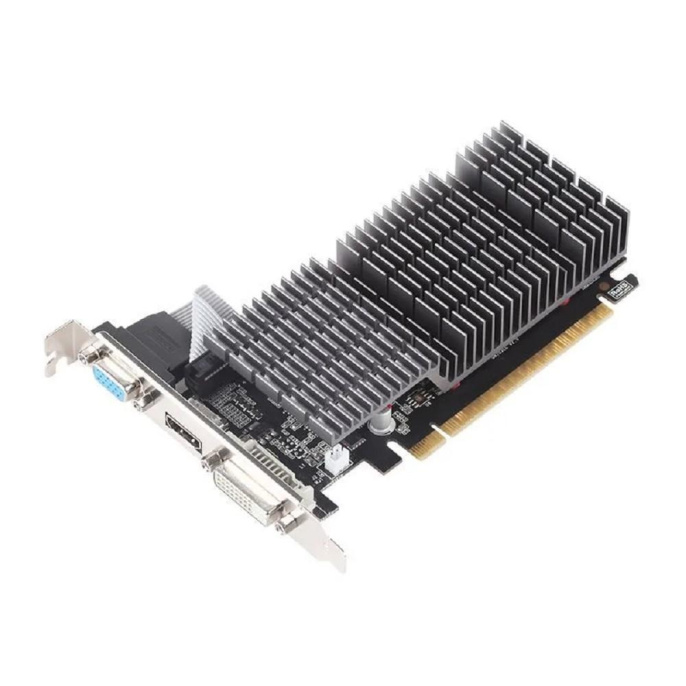 Видеокарта MAXSUN MS-GT710 Power Hammer2G 2Gb GDDR3, 64bit, 954/1333Mhz, DP/HDMI/DVI, 19W Ret {6940709619285} MS-GT710 Power Hammer II 2G