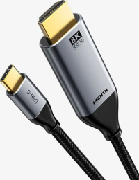 Кабель CABLETIME CC14L (CT-CMHD8K-AG2) 2 м, USB TYPE C - HDMI 8K/60 Гц
