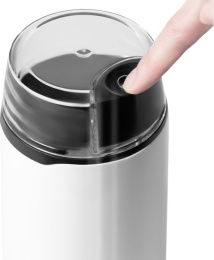 Кофемолка Vitek Harmony VT-1547 200Вт сист.помол.:ротац.нож вместим.:45гр белый