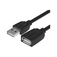 Кабель-удлинитель Vention USB 2.0 AM/AF - 0,5м Black Edition VAS-A44-B050