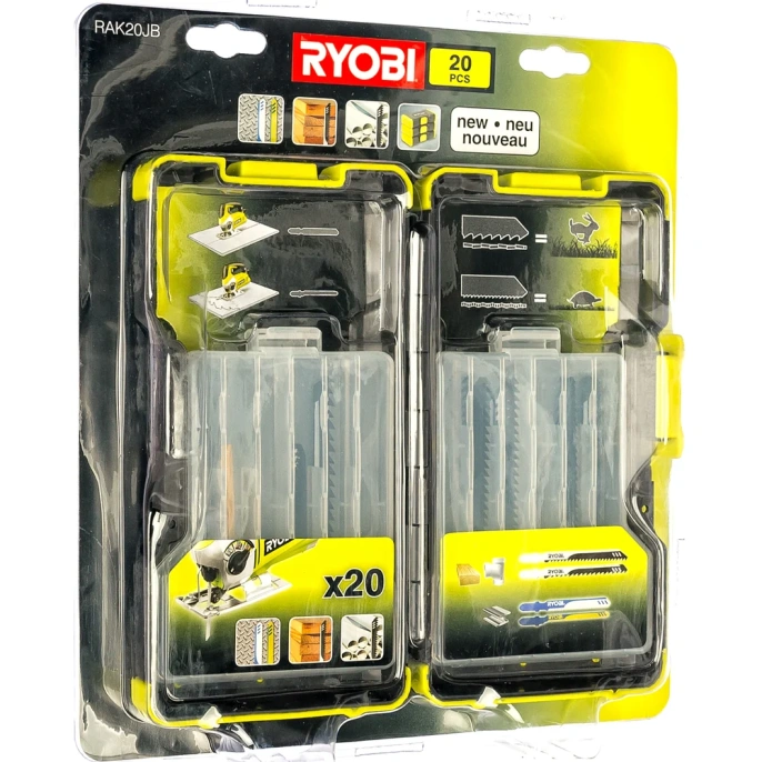 Набор пилок (20 шт.) для лобзика RAK20JB Ryobi 5132002261