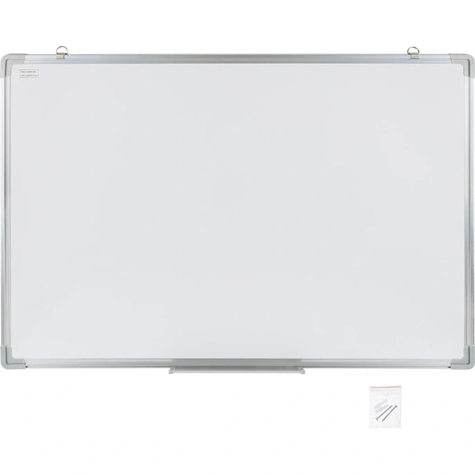 Магнитно-маркерная доска Expert Complete Premier ECMD-6090 алюминиевая рама, складная полочка, 60x90 см, в полиэтиленовой пленке 624822