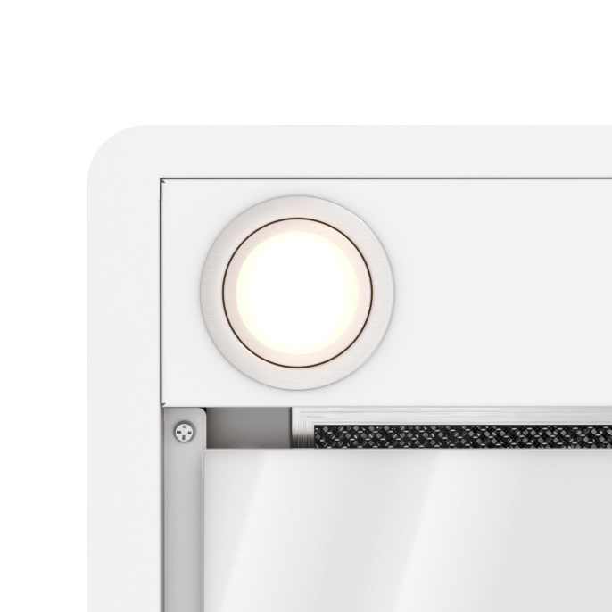 Вытяжка Franke VERA WH 52/ Best, Вытяжка VERA WH 52, 1000 м3/ч, электронное управление, LED освещение, Угольный фильтр Ф-07 приобретается отдельно , цвет: белый 305.0712.241