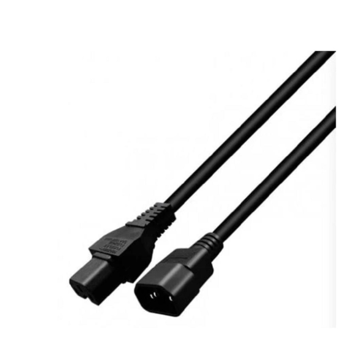 KS-is Кабель питания IEC-C14 - IEC-C15 KS-857B-2 2м черный