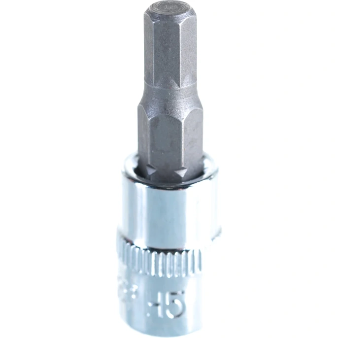 Насадка торцевая 1/4"DR с вставкой-битой шестигранной, H5 Ombra 114205