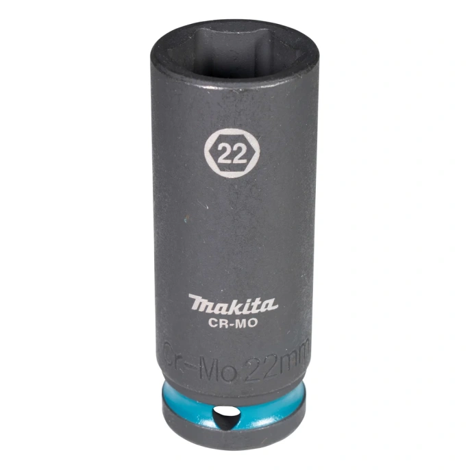 Головка ударная удлиненная торцовая Impact Black 22x81.5 мм, 1/2"DR Makita E-16514