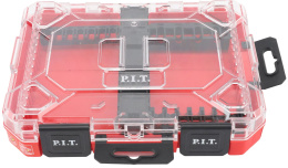 Органайзер P.I.T. HTLB02-2205 для оснастки системы хранения STACKIN, автоматическая фиксация органайзеров между собой, удобные компактные вставки, прозрачная крышка, размер 1/4, материал корпуса: ABS + PP, полезный объем 0.95л