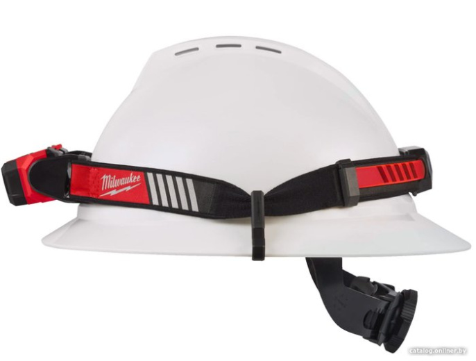 Фонарь Milwaukee L4 HL-VIS-301 4933479768 налобный, питание: аккумулятор, 4 В, источник света: светодиод, 5 режимов, 600 Лм, 1 аккумулятор L4 B3, USB-кабель