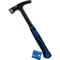 Молоток- гвоздодер плотника vertextools профессионал, 450гр 10-29-450