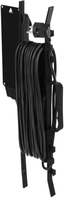 Удлинитель силовой StarWind ST-PS3.10/FRB-16, розеток 3шт, 3x0.75 кв.мм, 16A, 10м, КГ, рамка пластиковая, черный