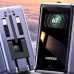 UGREEN X576: дорожная зарядка на 67 Вт с экраном и четырьмя типами вилок