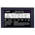 блок питания для ПК 600 Ватт/ Power Supply HIPER HPA-600 ATX 2.31, 600W, Active PFC, 80Plus, 120mm fan, black BOX
