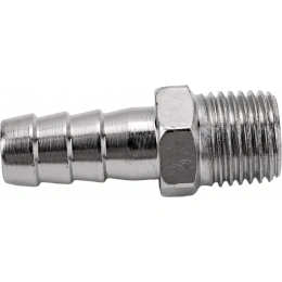 Штуцер елочка 10 мм - наружная резьба 1/4" Pegas pneumatic 4003