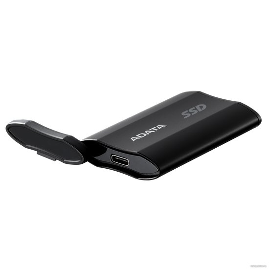 Накопитель SSD A-Data USB-C 500GB SD810-500G-CBK SD810 черный
