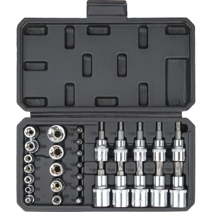 Набор головок Torx 29 предметов KINGQUEEN WIB-13002
