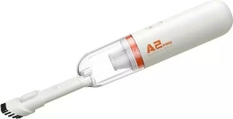 Автомобильный пылесос Baseus A2Pro (6000pa) с зарядкой Type-C White (VCAQ040002) (12V, емкость: 120мл, 48Вт, продолжительность: 30 минут, время зарядки: 3.5ч, 65дБ, тип контроллера: кнопка)