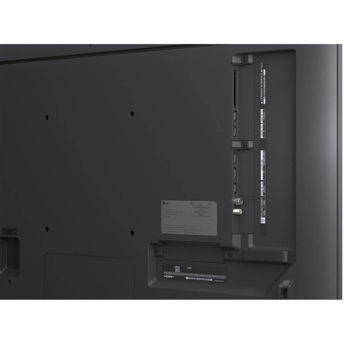 Телевизор ЖК 43'' LG/ 43", Ultra HD, Dynamic QNED Color, Local Dimming, Smart TV, WebOS, Wi-Fi, DVB-T2/C/S2, MR, 60Hz Native, 2.0ch 20W , 2 HDMI, 2 USB, 2 Pole, Charcoal Black, 2025 (43QNED80A6A.ARUG)