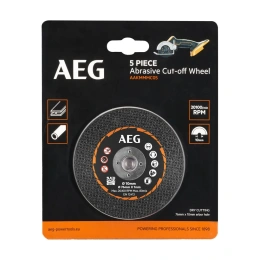 Набор дисков AAKMMMC05 (5 шт, 76х10х1 мм) для отрезной машины BMMS18SBL-0 AEG 4932478588