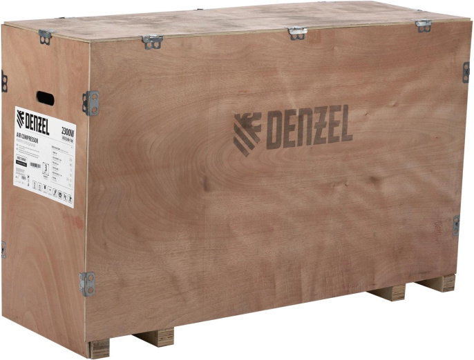 Компрессор поршневой DENZEL BCV2300/100 масляный [58111]