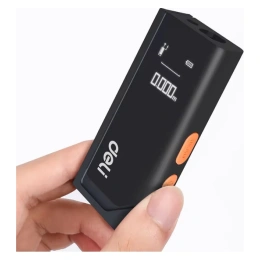 Лазерный дальномер DELI Home Series Black DL331140 диапазон измерений 0,05-40м, точность измерения +/-3мм, 370 мАч, OLED дисплей, Type-C 170179