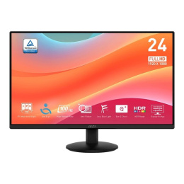 Монитор MSI PRO 23.8" MP242L{IPS 1920x1080 100Hz 4ms 250cd HDMI DisplayPort Tilt External} [9S6-3PD5CT-008]