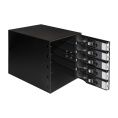 Корзина для HDD ExeGate HS535-12G (универсальная, на 5*3,5" SATA3/12G SAS HDD, занимает 3*5,25" отсека, RTL) EX289284RUS