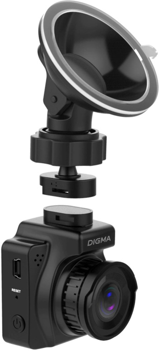 Видеорегистратор Digma FreeDrive 401 черный 8Mpix 2160x3840 170гр. NTK96675