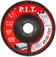 Шлифовальный круг P.I.T. APLS01-12512 лепестковый, 125x22.2 мм, A120