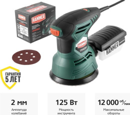 Эксцентриковая шлифмашина Hammer OSM260 [576781]