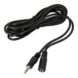 Rexant 17-4005 Шнур Стерео 3,5мм гнездо - Стерео 3,5мм штекер, 3м