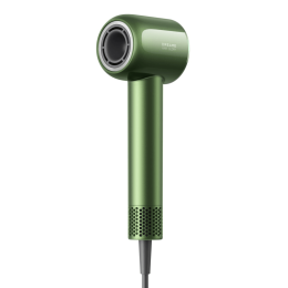 Фен Dreame hairdryer Glory Master Green AHD10 мощность: 1600W, скорость воздуха: 70 м/с, скорость двигателя: 110000 об/мин, объем воздуха: 55 м³/ч, шум: 63 дБ, передача скорости ветра: 2 - низкая и высокая, температурный механизм: 4-ступенчатый цикл, о