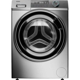 Стиральная машина HAIER HW80-BP14969BS, с фронтальной загрузкой, 8кг, 1400об/мин, с паром, инверторная