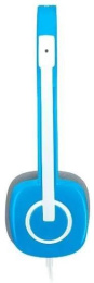 Наушники с микрофоном Logitech H150 синий/белый 1.8м накладные оголовье 981-000454