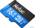 Флеш карта microSDHC 16GB Netac NT02P500STN-016G-R P500 + adapter