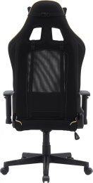 Кресло Cactus CS-CHR-MC04-BBK, ткань, до 150кг, регулируемые 2D подлокотники,  черный