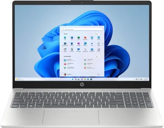 Ноутбук HP Laptop 15-fd0154wm BZ1W9UA 15.6" 1920 x 1080, IPS, 60 Гц, сенсорный,Intel Core i5 1334U, 8 ГБ DDR4, SSD 512 ГБ, видеокарта встроенная, Windows 11H, цвет крышки серебристый, аккумулятор 41 Вт·ч, цвет корпуса серебристый, лазерная гравировка клав