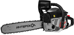 Бензопила Интерскол ПЦБ-20-58Л 2600Вт 3.6л.с. дл.шины:20" 51cm 848.0.0.40