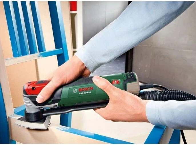 Многофункциональный инструмент Bosch PMF 250 CES + кейс [0603102100]