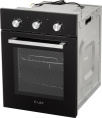 Духовой шкаф электрический LEX EDM 4570 BL, 53л, дверца с 2 стеклами, стекло черное