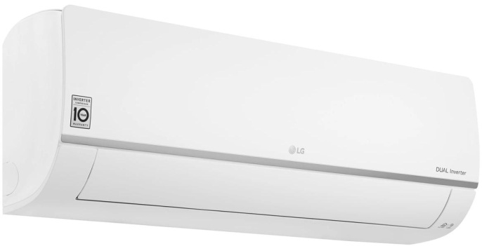 Сплит-система инверторная LG PC09SQR настенная, до 25м2, 9000 BTU, с голосовым помощником, (комплект из 2-х коробок)