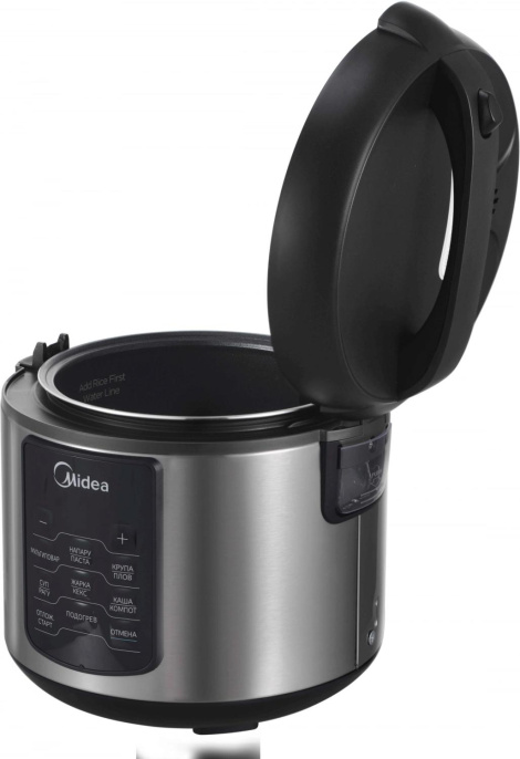 Мультиварка Midea MPC-6034, 400Вт, серебристый