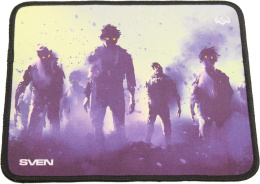 Игровой коврик для мыши SVEN MP-G02S Zombie 230x200x2мм, ткань + резина SV-016876