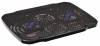Подставка для ноутбука Buro BU-LCP156-B208, 15.6", 355х260х21 мм, 2хUSB, вентиляторы 2 х 80 мм, 560г, черный