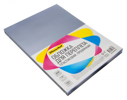 Обложки для переплёта Silwerhof A4 150мкм прозрачный 100шт 1373591