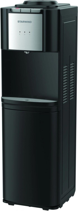 Кулер StarWind SW-1115EB, напольный, электронный, кнопка, черный