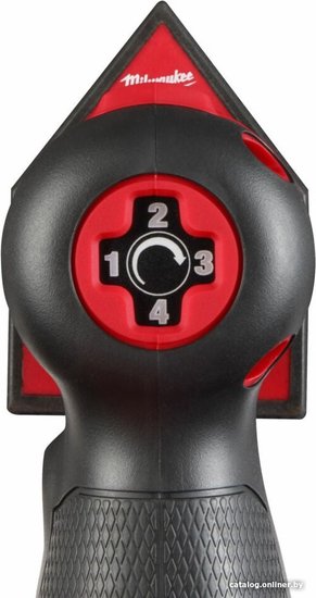 Точечная шлифмашина Milwaukee M12FDSS-422X (4933479681) (питание: аккумулятор (12 В), частота вращения на холостом ходу: до 14000 об/мин, диапазон колебаний: 1.5 мм, размер шлифподошвы: 88.8x63.5 мм)