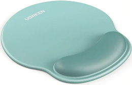 Коврик для мышки с поддержкой запястья UGREEN LP668 25243 Ergonomic Mouse Pad. Цвет: зелёный