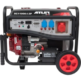 Бензиновый генератор ATLET (8кВт, электростартер, колеса и ручки) SC11000-I-3P