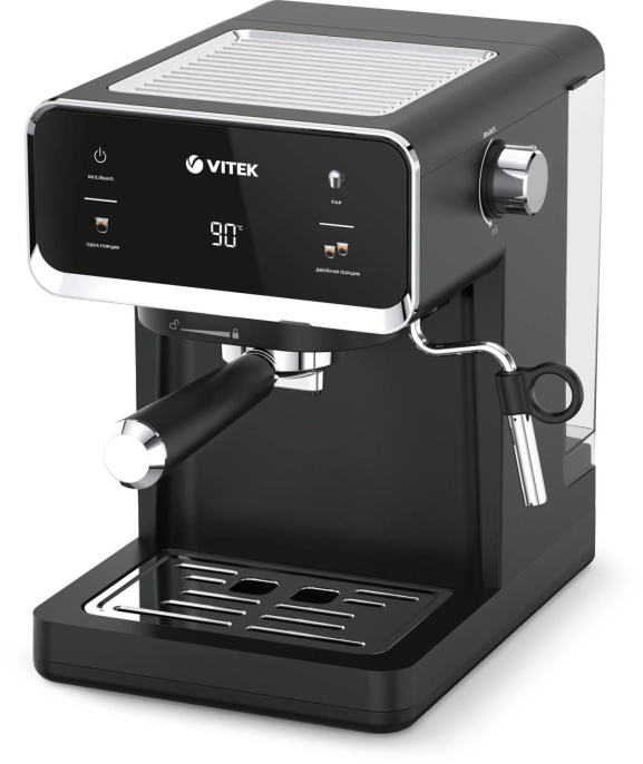 Кофеварка рожковая Vitek VT-1516 1000Вт черный